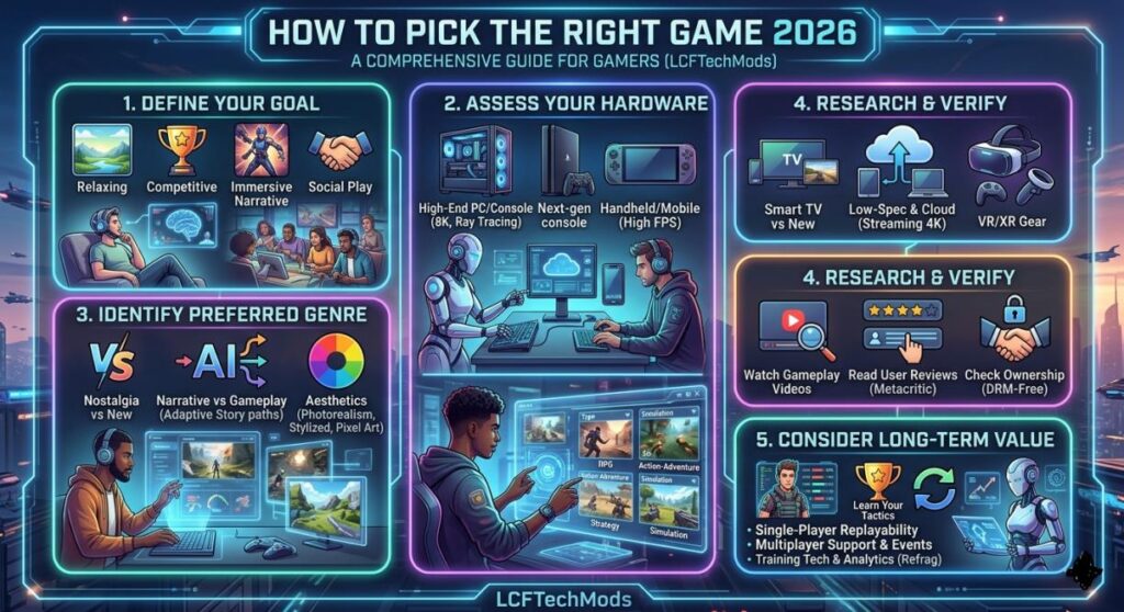how to pick the right game lcftechmods